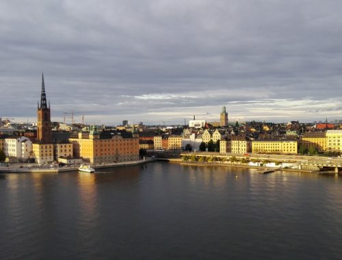 Stockholm vom Monteliusvägen/Södermalm